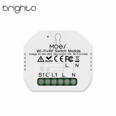 رله هوشمند (WIFI) تک پل MOES مدل MS-104