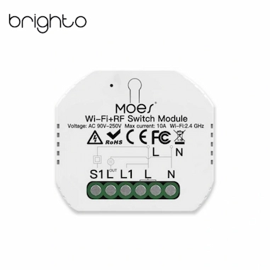 رله هوشمند دیمر دو پل 2*100W زیگبی مدل MS-105BZ