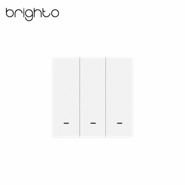 کلید 3 پل 9 سناریو ZIGBEE سفید مدل ZT-B-EU3-WH برند MOES