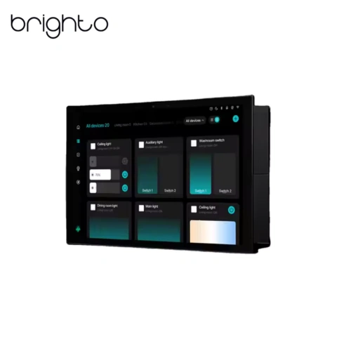 کنترل پنل 8 هوشمند Bluetooth + ZIGBEE + WIFI برند MOES مدل CCP-TY10-EU-LN