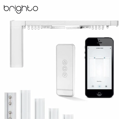 ست پرده هوشمند RF+WIFI برند MOES مدل WC-PJ320