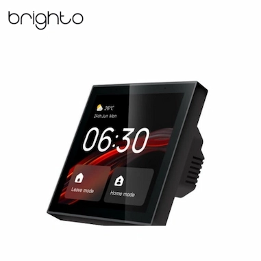 کنترل پنل 4 هوشمند ZIGBEE + WIFI برند MOES مدل CCP-TY-EU-LN