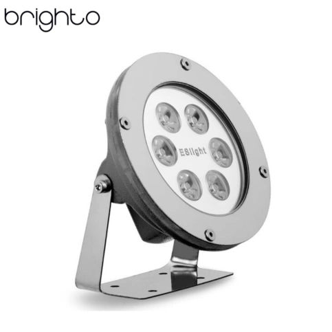 پروژکتور ضد آب گرد 3x6 وات پایه دار برند ارتقاء صنعت نور مدل P6-3x6W