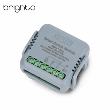 مینی رله هوشمند تک پل 16A با قابلیت انرژی مانیتورینگ ZIGBEE برند MOES مدل ZM-104-M-16AM