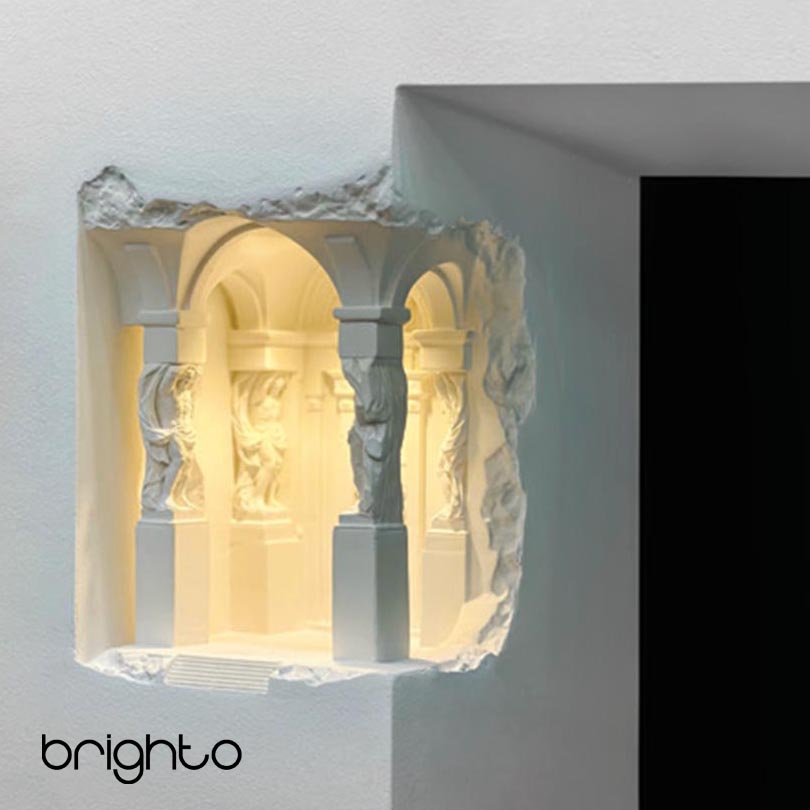 فریم دیواری گچی دکوراتیو مدل Zeus 725 برایتو