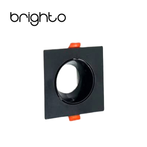 قاب هالوژن تک شعله مشکی